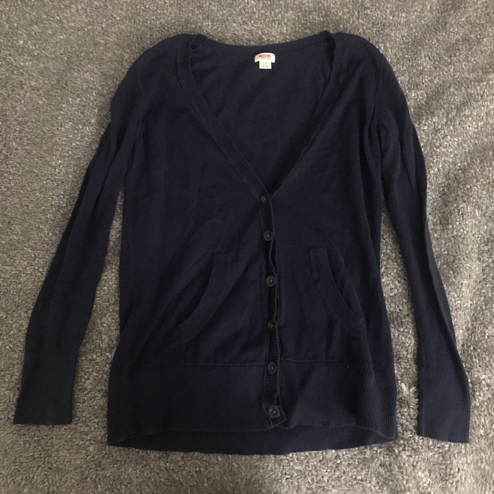 Navy Cardigan